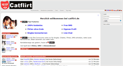 Desktop Screenshot of catflirt.de