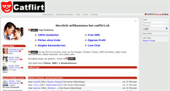 Desktop Screenshot of catflirt.ch