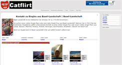 Desktop Screenshot of basel-landschaft.catflirt.ch